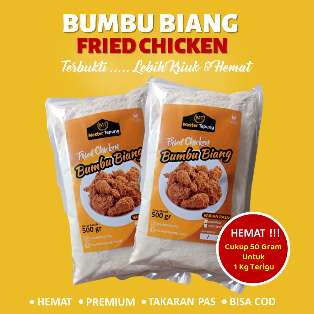 

Bumbu Marinasi Fried Chicken