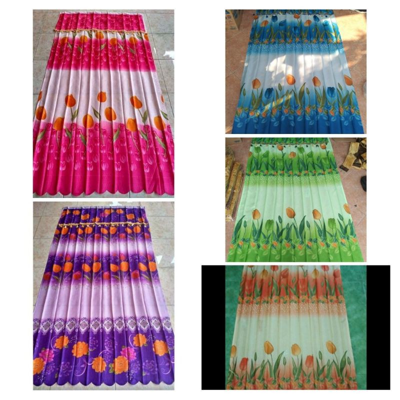 {COD}Gorden Ami/Gorden kembang/Gorden tulip/Gorden mawar/Gorden pintu/Gorden Jendela