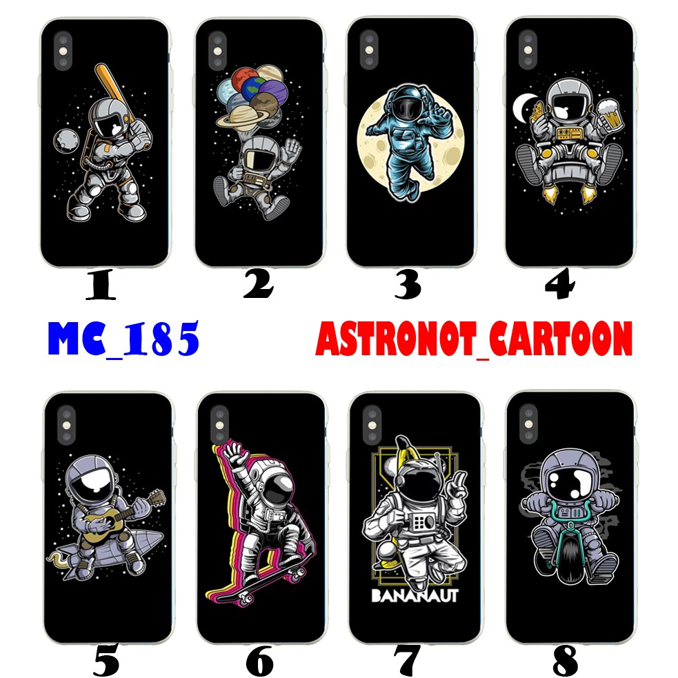 {MC185} Hard Case  FullPrint 3D { ASTRONOT CARTOON } All type
