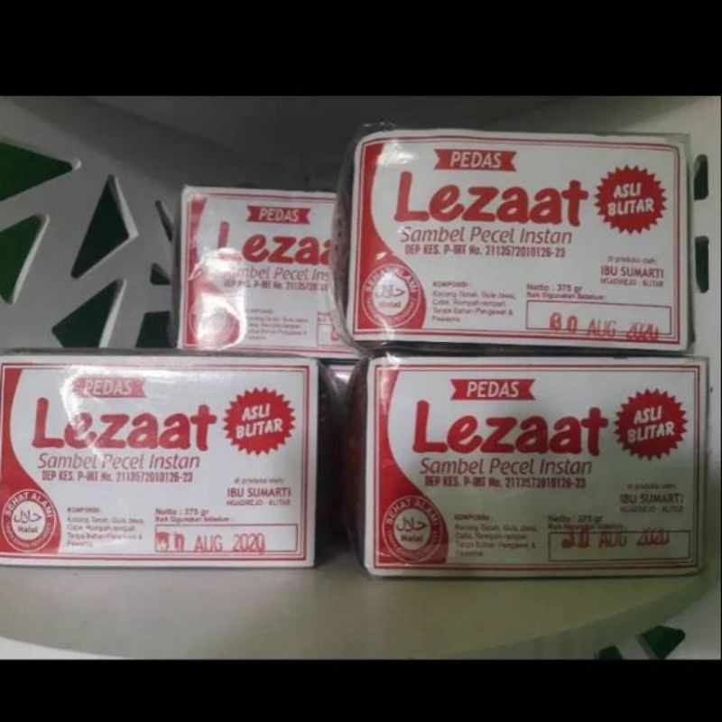 

Bumbu Pecel Instan Khas Blitar Lezaat 375 gram