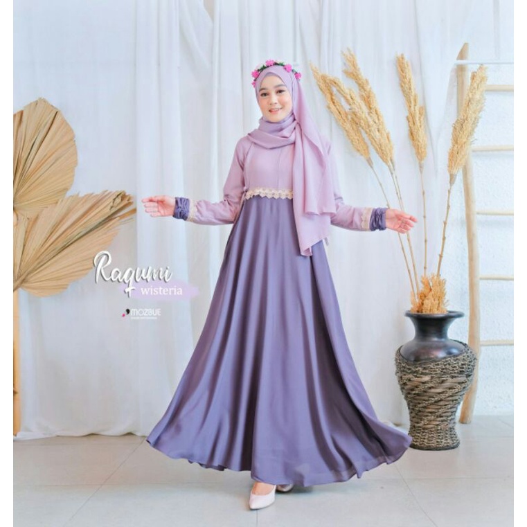 Atma_Store / Dress Raqumi syar'i By Mozbue / Baju Gamis Dewasa