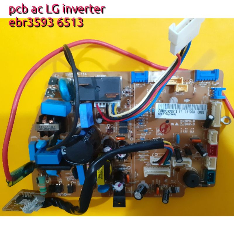 Modul pcb indoor ac LG inverter code part ebr3593 6513 original