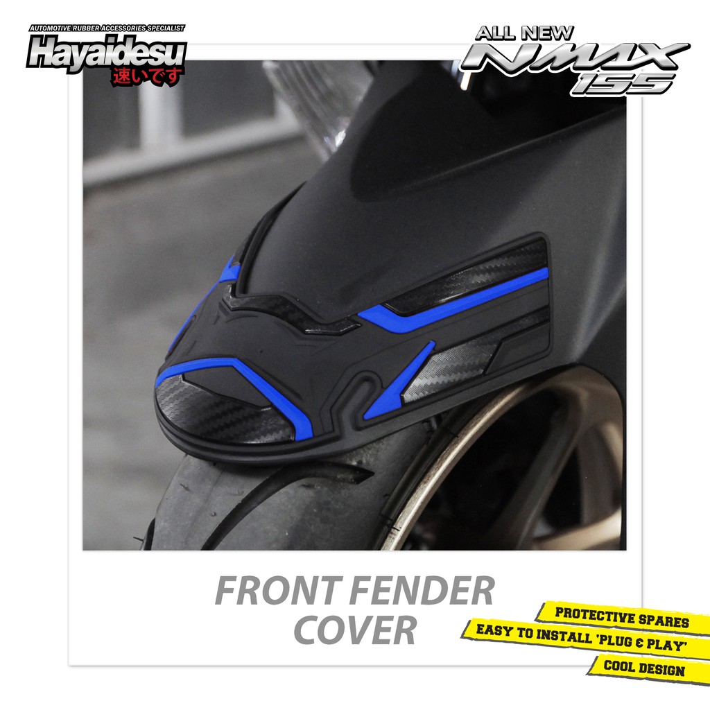 

Hayaidesu All New NMAX Front Fender Cover Variasi Spakbor Depan Body Protector Aksesoris Motor