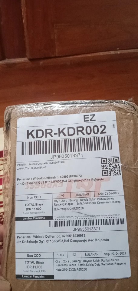 Soklin Kemasan Renceng (6 Pcs @ 50gr)