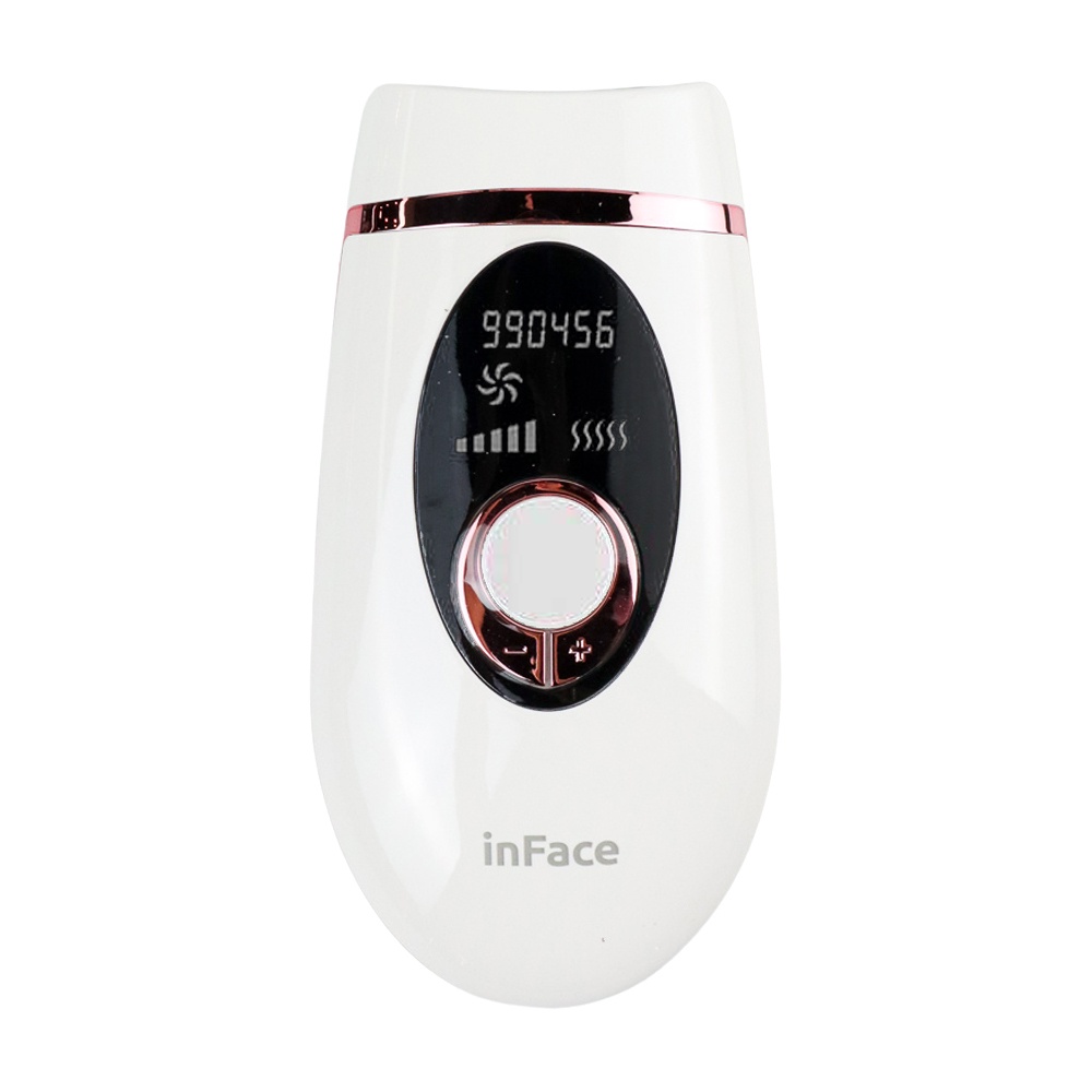 inFace IPL Pencabut Bulu Seluruh Badan Painless Hair Removal with UV Flash Light - ZH-01D - Pink
