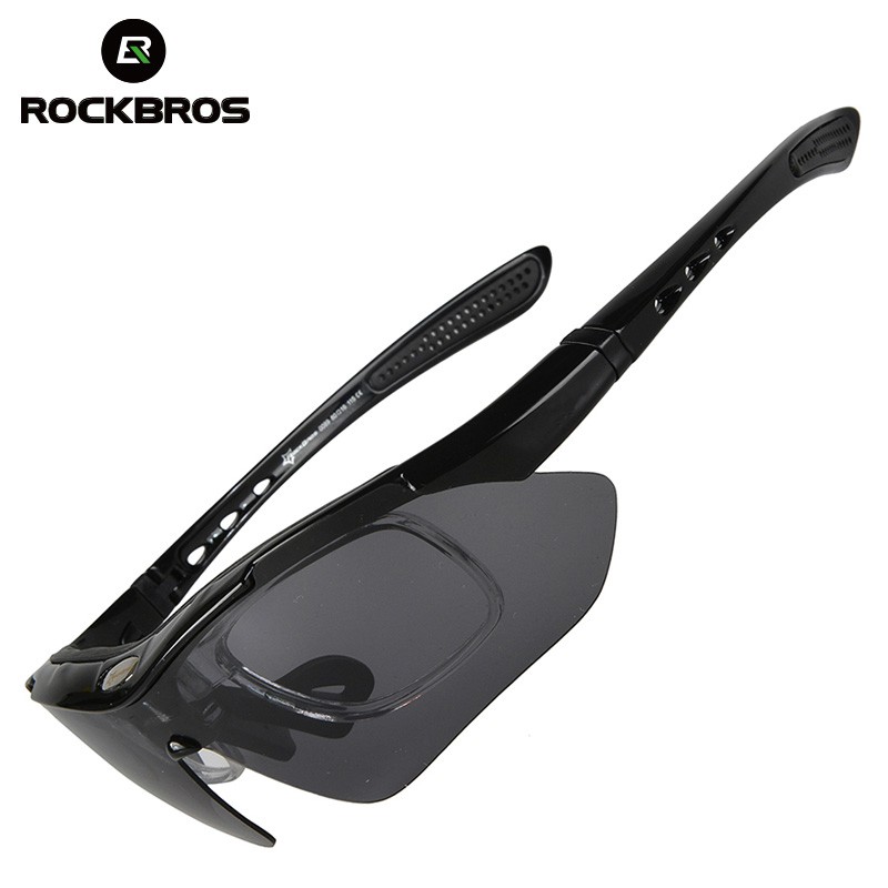 Rockbros Kacamata Sepeda Polarized dengan 5 Lensa