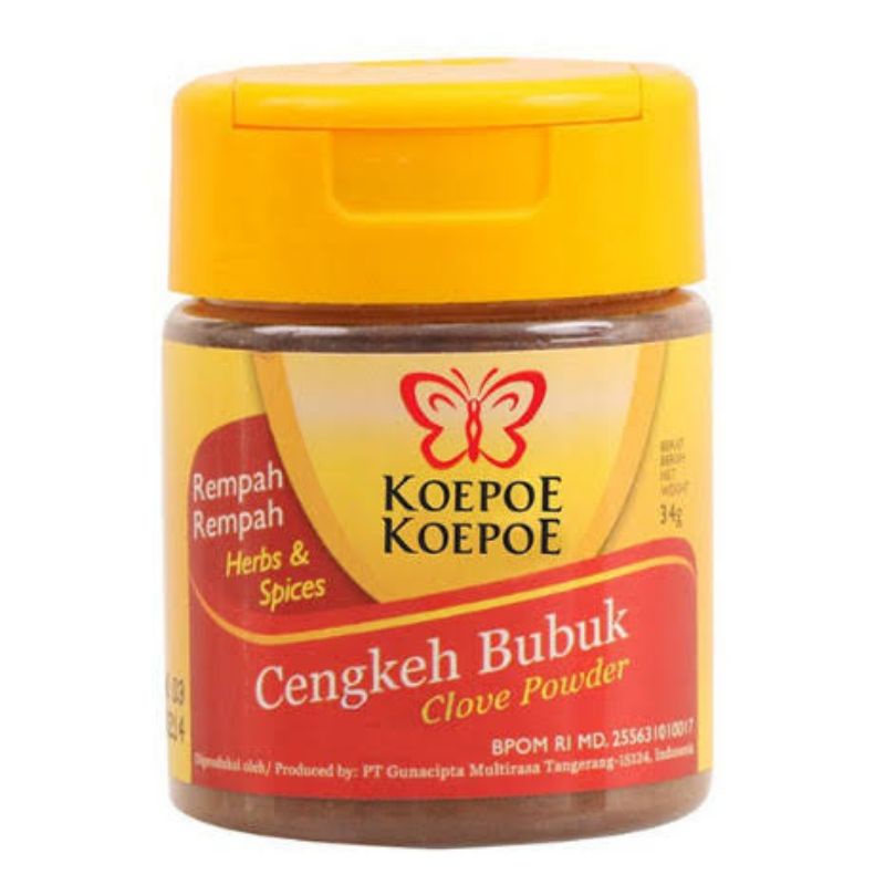 Koepoe Koepoe Cengkeh Bubuk 35gr kupu kupu