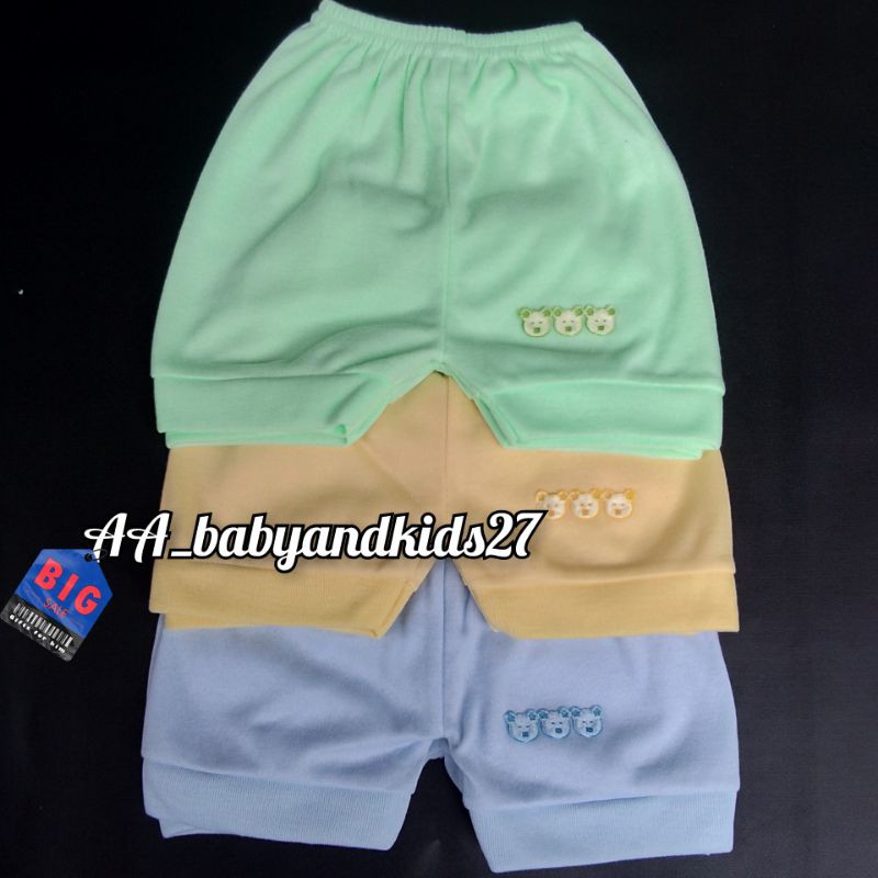 Dolphin 3PC Celana Bayi Model Segi Ukuran M L XL Lembut dan SNI