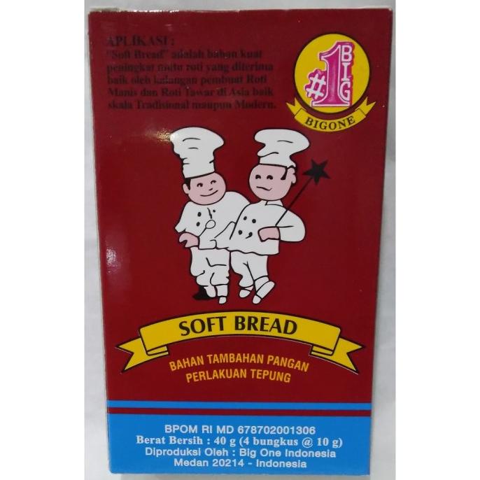 

soft bread 4x10gr / pelembut roti 4x10gr