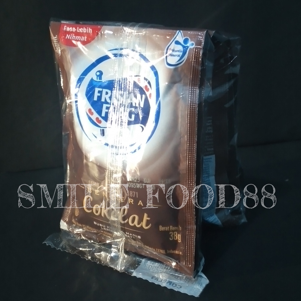 

Frisian Flag Susu Kental Manis Coklat Sachet 38g isi 6 sachet Susu Instan