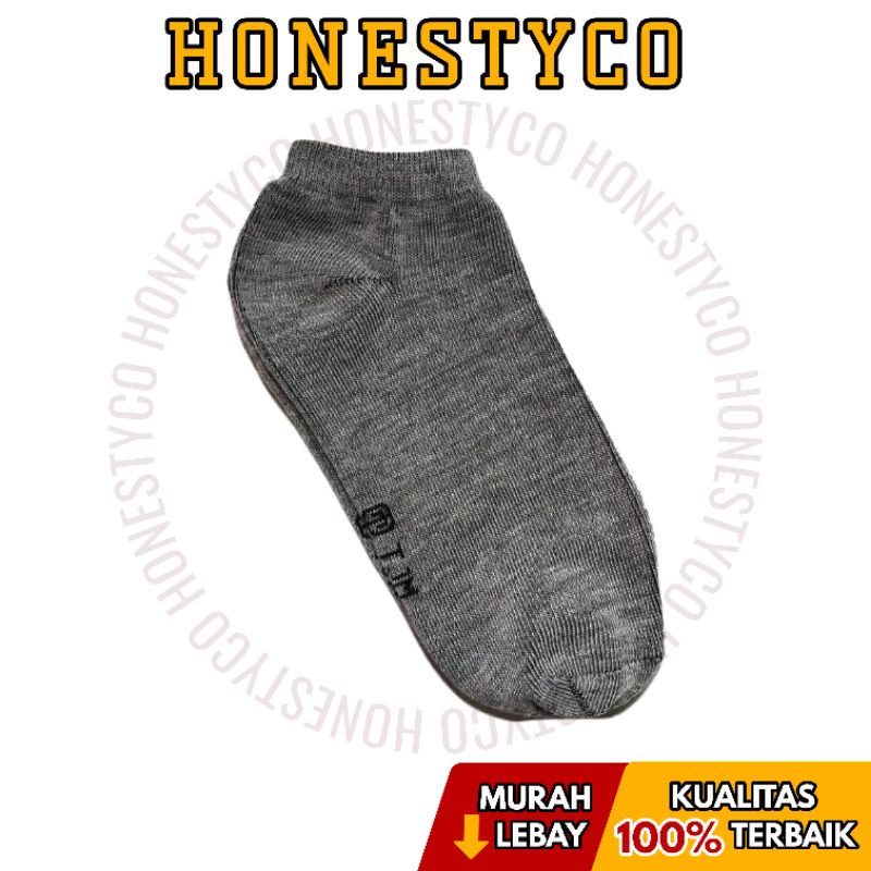 Kaos Kaki Polos Pendek Pria Wanita HONESTYCO