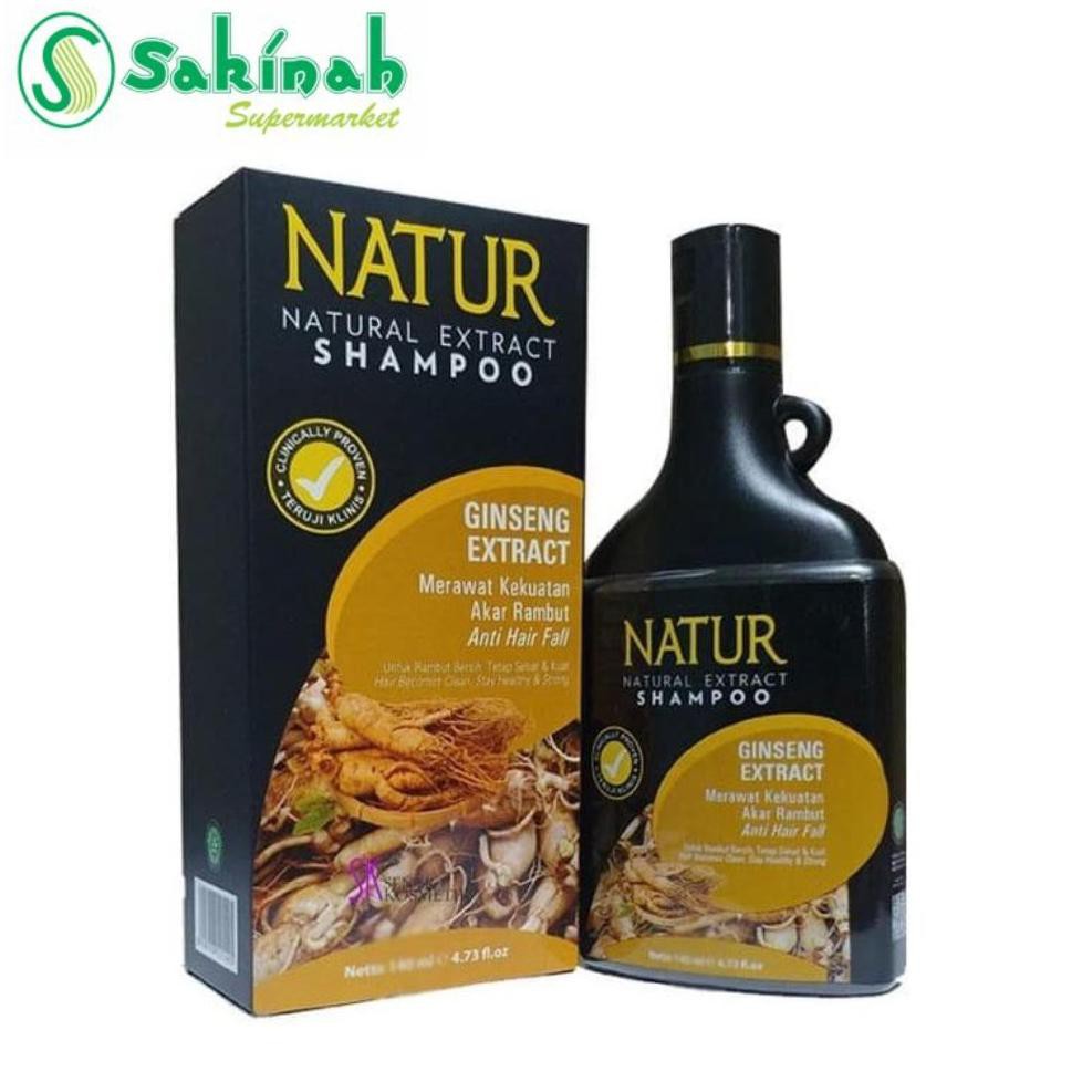 Natur Shampoo Extract Gingseng 140Ml