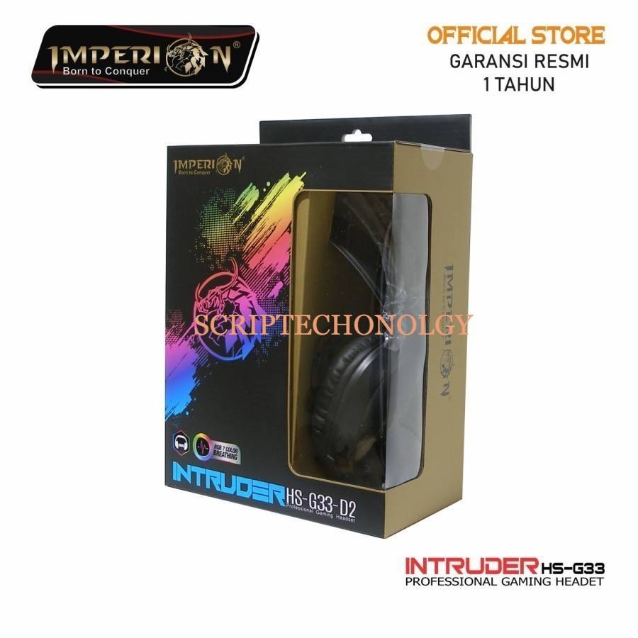 Imperion HS-G33SC Intruder Headset Gaming Imperion NEW