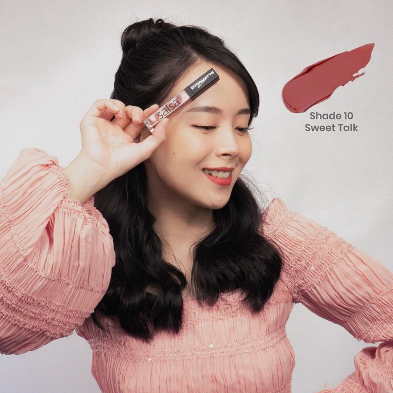 Salsa Dynamatte Lip Cream, formula yang ringan, tahan lama dan transferproof