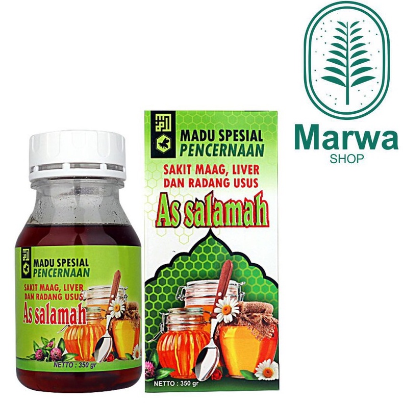 MADU AS SALAMAH PENCERNAAN,MAAG,LIVER,RADANG USUS 300 GRAM