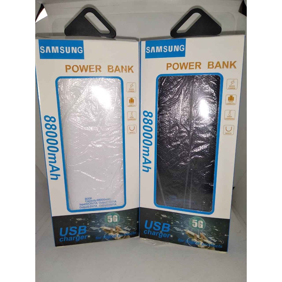 Power Bank 88000mah Samsung, Oppo, Vivo, Realme, Xiaomi