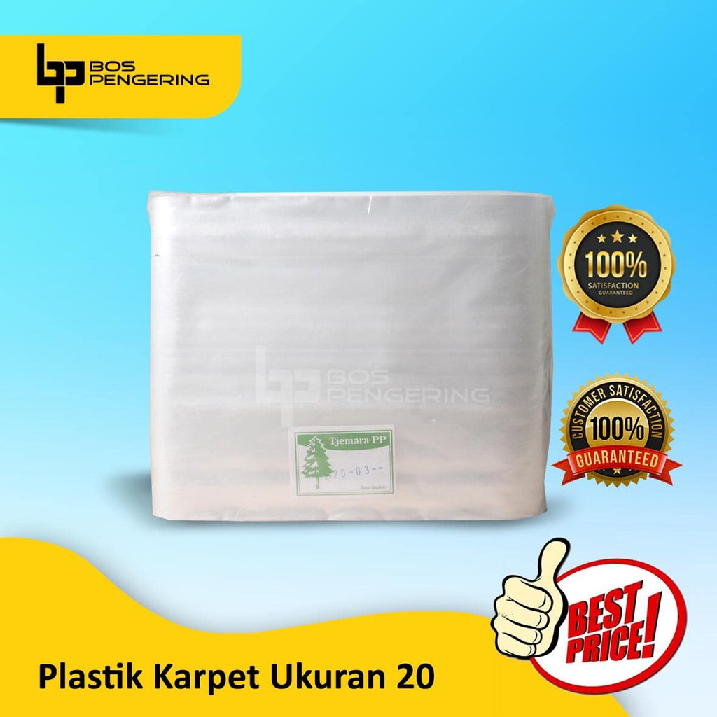 Plastik Packing Karpet - Plastik Roll Karpet Laundry  20 cm 3 kg Berkualitas