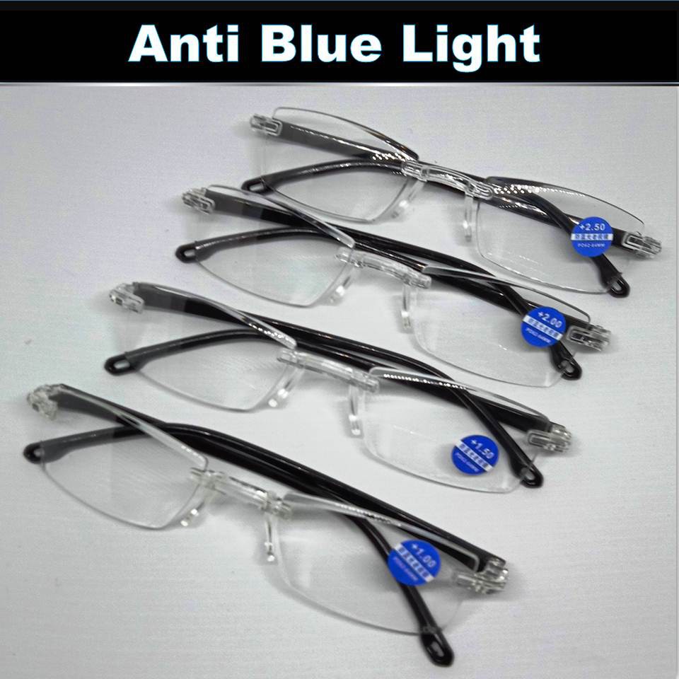 Kacamata Baca Anti Radiasi Blue Light Kacamata Plus 1 - Plus 1,5 - Plus 2 - Plus 2,5
