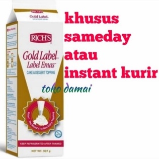 

rich gold whipping cream 907gr