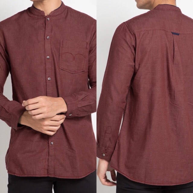 Baju Koko Lois Original-Biru Dongker