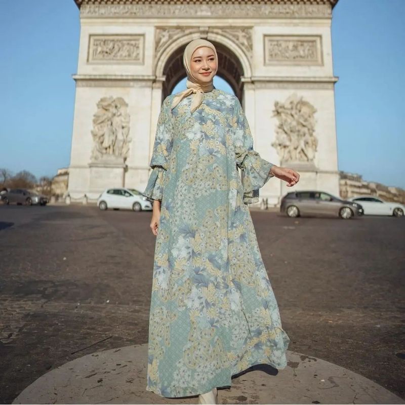 Sara Dress Rena Color Size S by heaven light