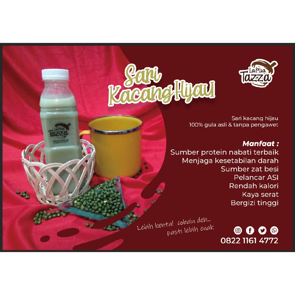 

Sari kacang hijau 250 ml