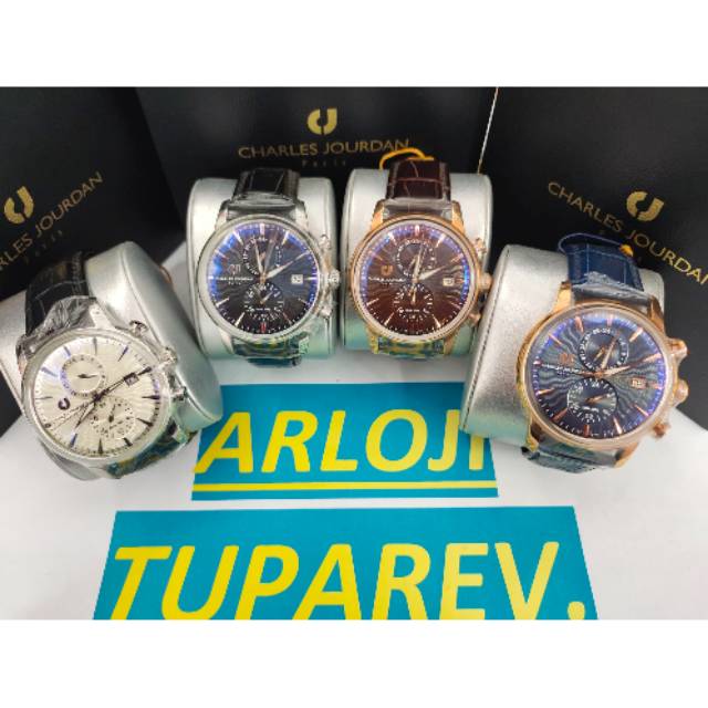 Jam tangan pria Charles jourdan