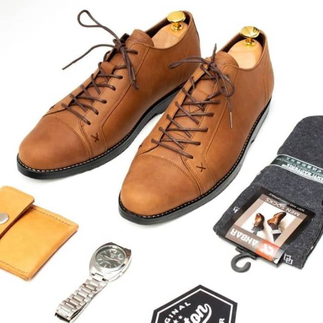 Sepatu pantofel casual model smith