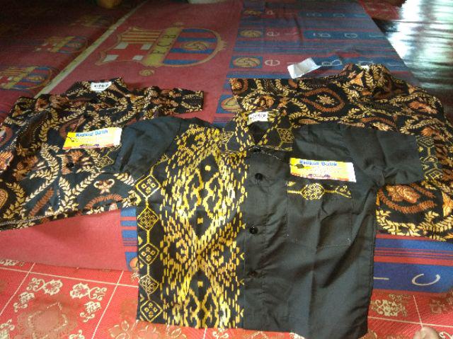 Baju Batik Anak Laki Katun Bagus Usia 2 Tahun Kode Ak-54