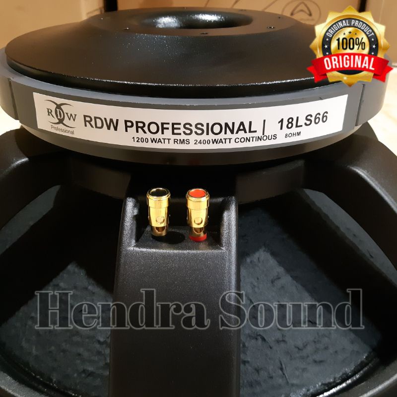 Komponen Speaker RDW 18 LS 66 (18 inch)