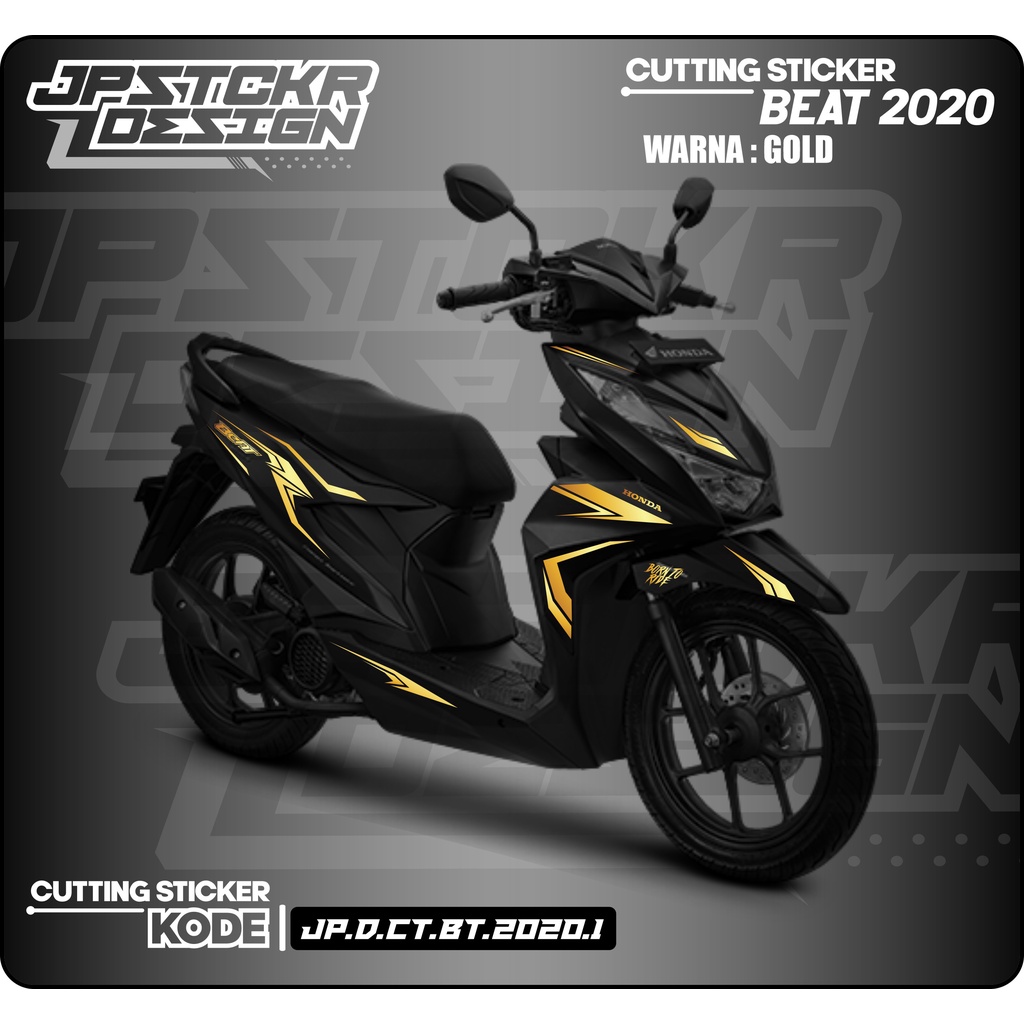 Cutting Stiker Beat Deluxe 2020 - Cutting Stiker All Beat New 2020 - 2022 Beat Deluxe / Beat Street 