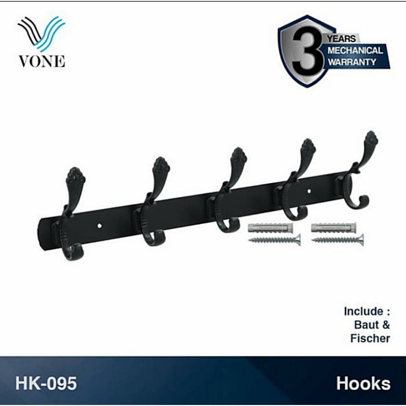 Hook Vone HK-095/Gantungan Baju Vone