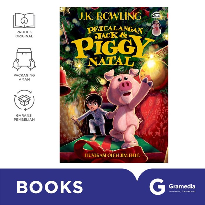 

NEW PRODUCT Petualangan Jack dan Piggy Natal JK Rowling BR048