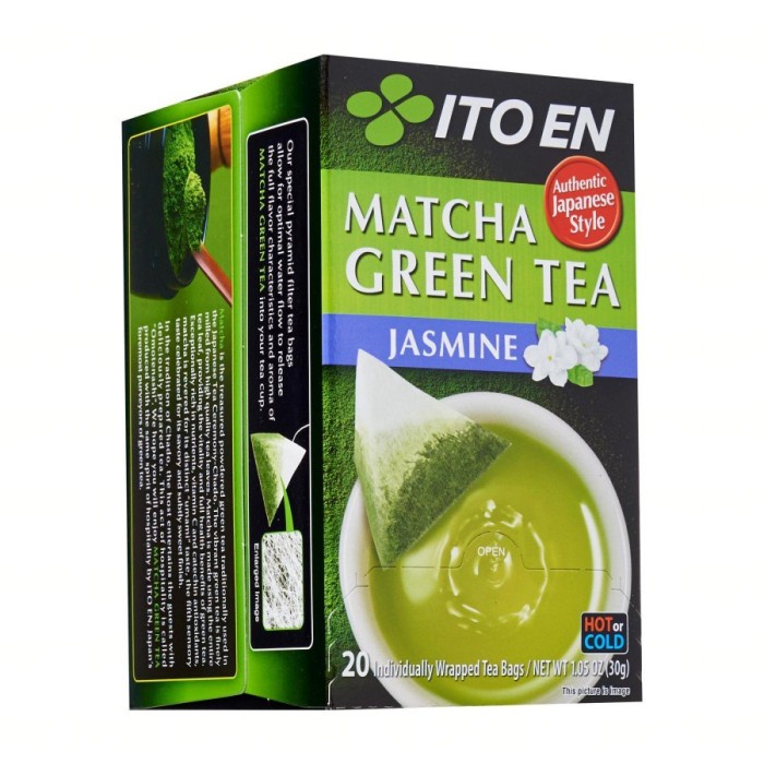 

Ito En Matcha Tea Bag Jasmine 20S