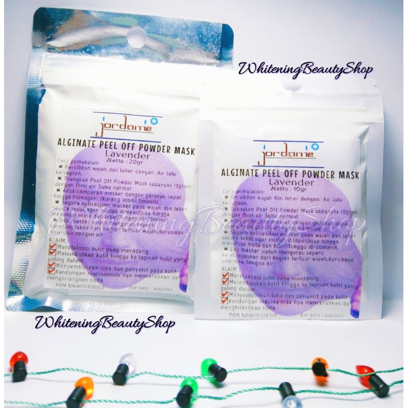 RUBBER MASK BY JORDANIE PEEL OFF MASK REPACK 10GRAM BPOM DAN HALAL MASKER PEEL OFF MURAH