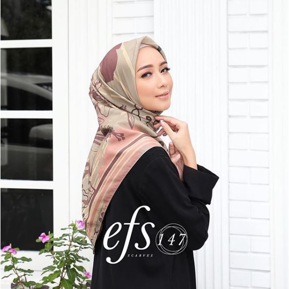 Efs Store Hijab - Efs 147 - Printed Voal