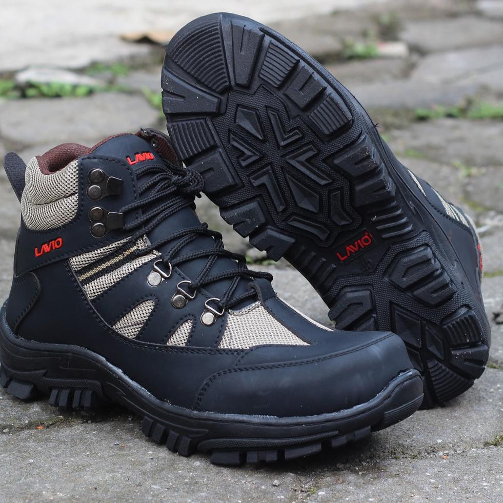 [CODE FR516] SEPATU BOOTS PRIA LAVIO ARMOR READY 39-43 (TOKO ID Di Jual.804)