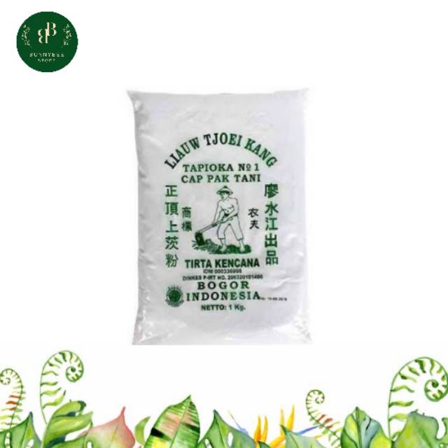 

Tepung Tapioka Cap Pak Tani (1 kg)