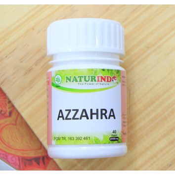 AZZAHRA OBAT HERBAL KEPUTIHAN-HORMON WANITA-PELANCAR HAID-NATURINDO