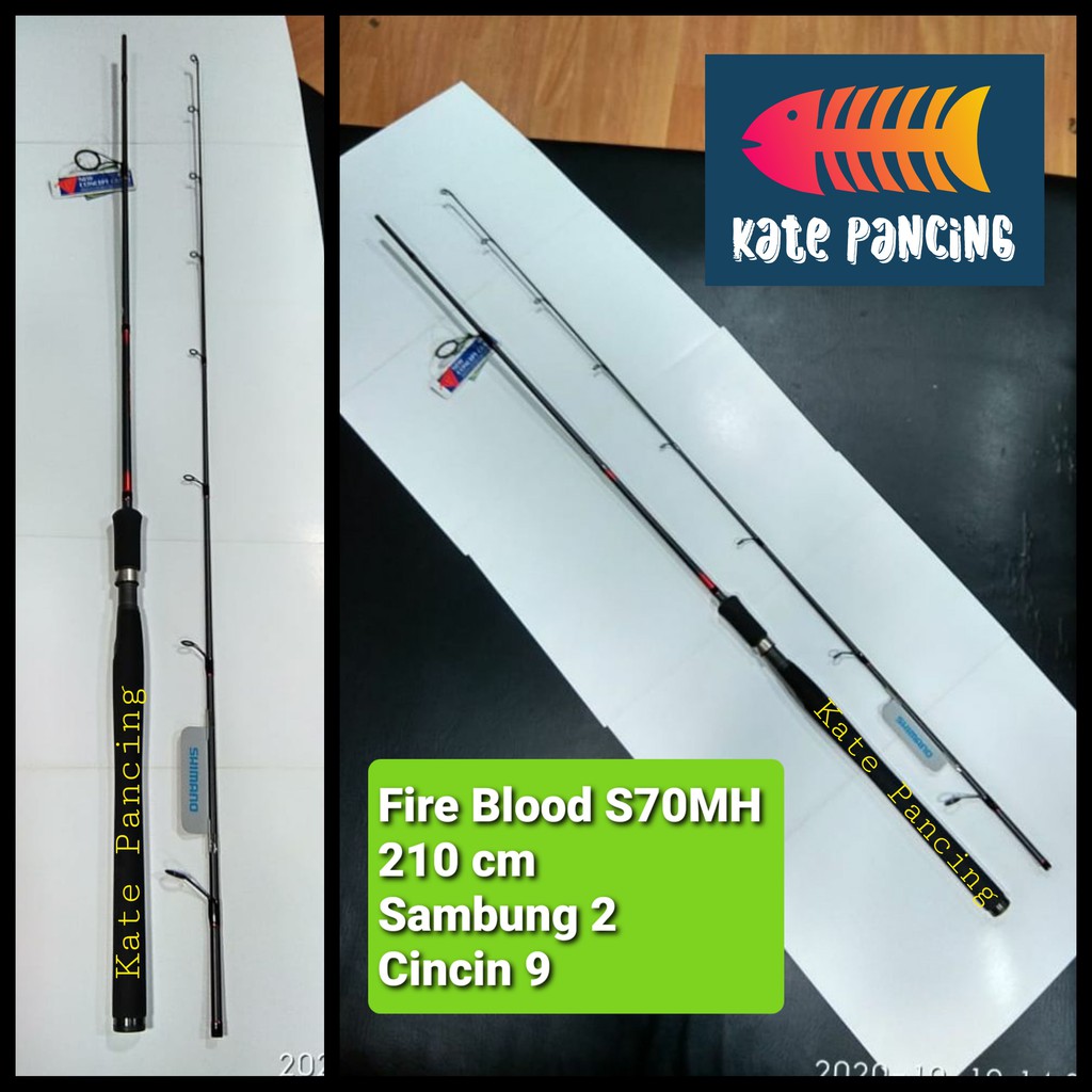 Joran Pancing Shimano Fireblood S70MH