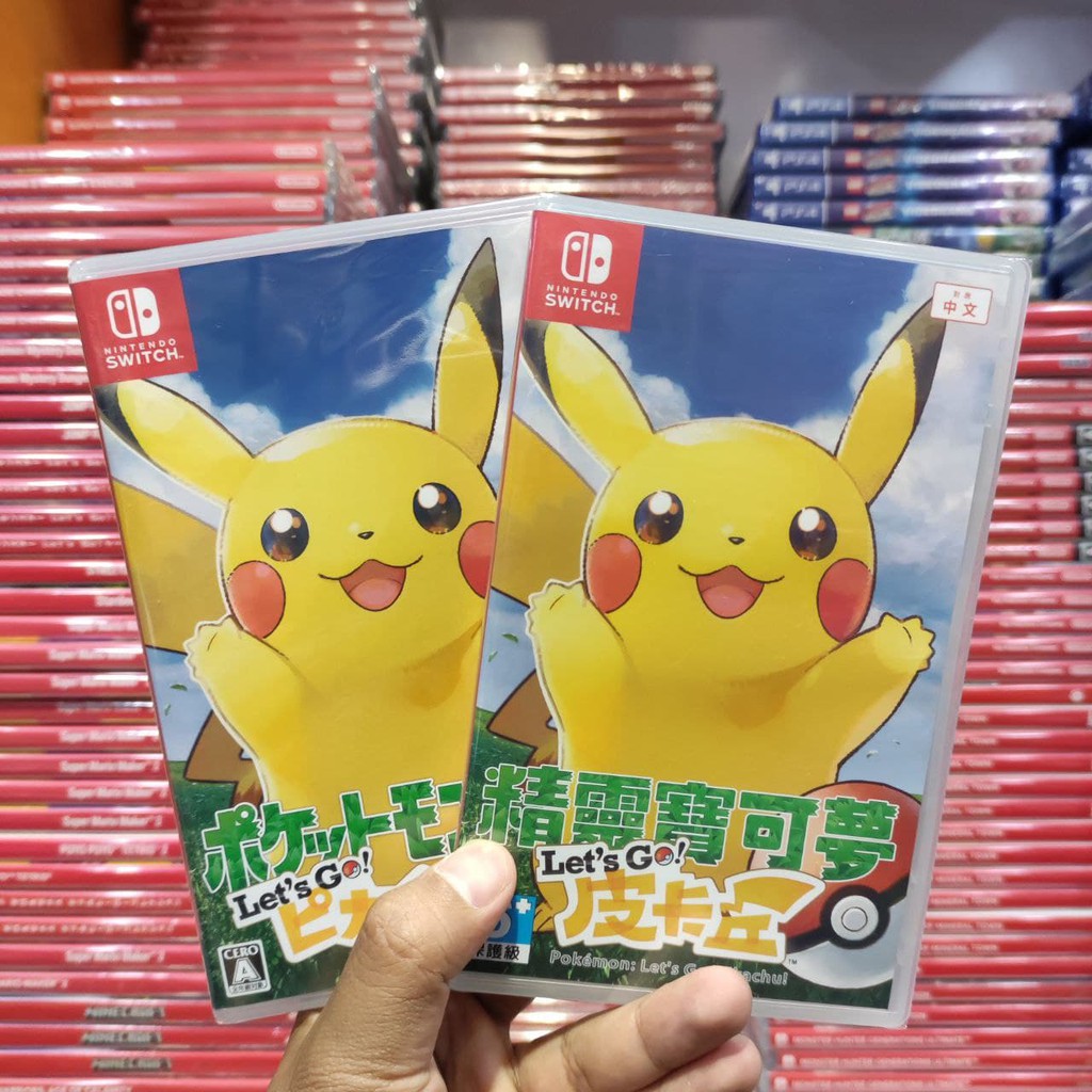 Nintendo Switch Pokemon Lets Go Pikachu! gameswitch