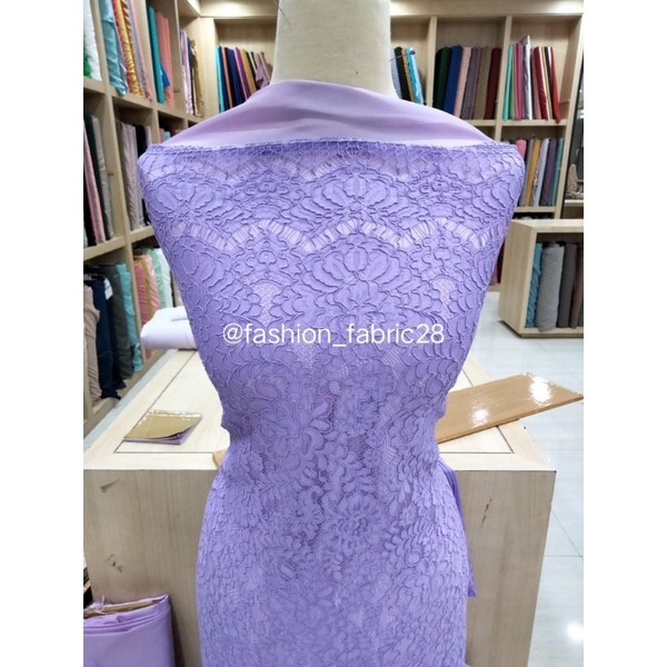 Kain kebaya semi prancis katun cord