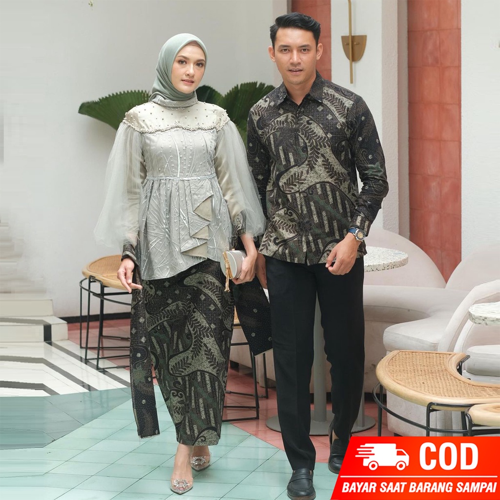 Kebaya Couple Modern Kebaya Wisuda Lamaran Baju Tunangan Batik Brukat Terbaru Baju Couple Kondangan Terbaru 2022