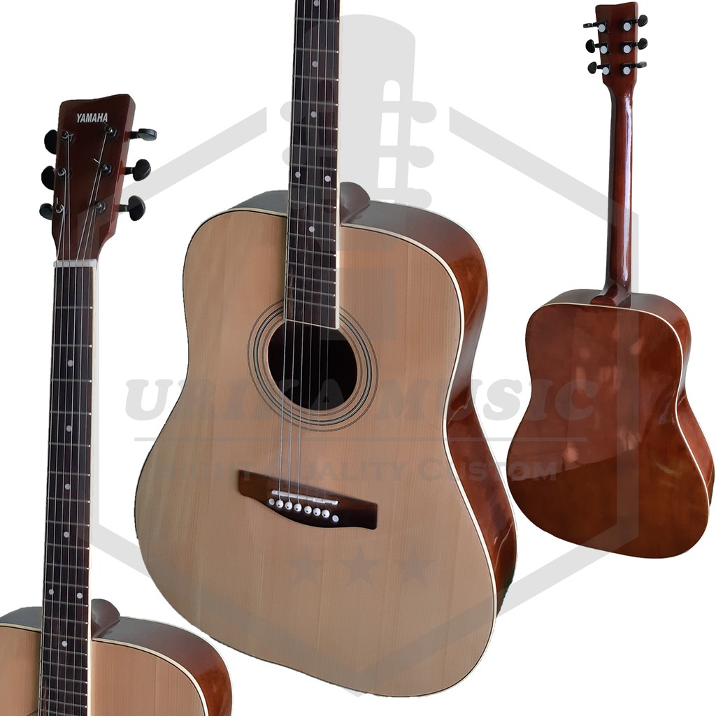 PROMO HOT DEALS GITAR AKUSTIK YMH JUMBO CUSTOM FREE BANYAK