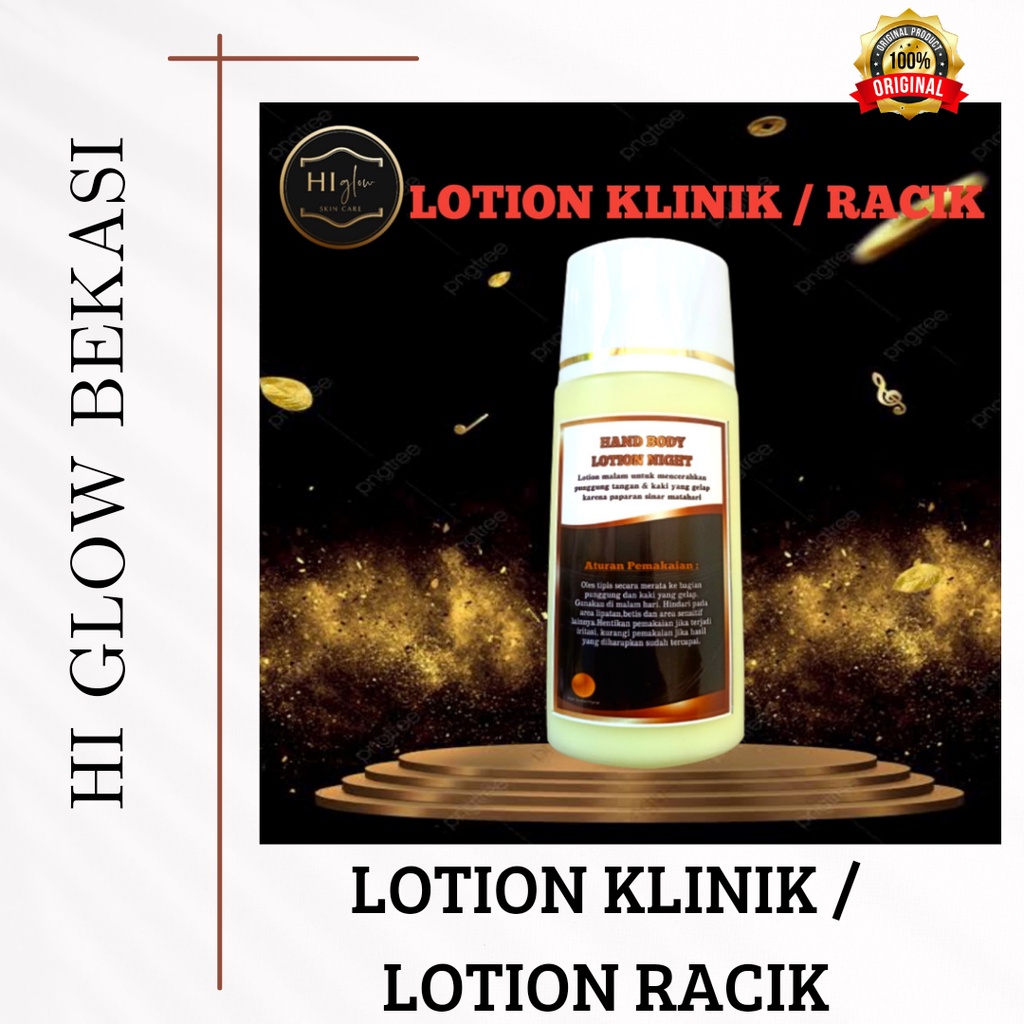 Body Lotion Pemutih - Lotion Racik Hi Glow Skin Care Original