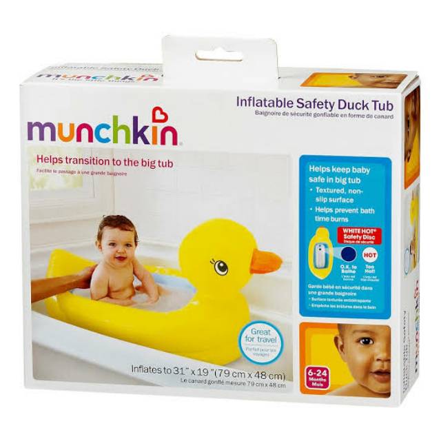 Munchkin Inflatable Safety Duck Tub