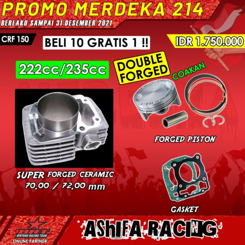 BLOK PISTON 70 /72 CERAMIC CRF 150
