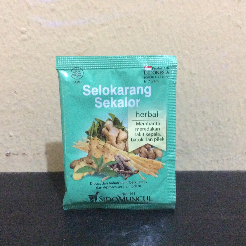 Jual Jamu Selokarang Sekalor Sido Muncul Shopee Indonesia