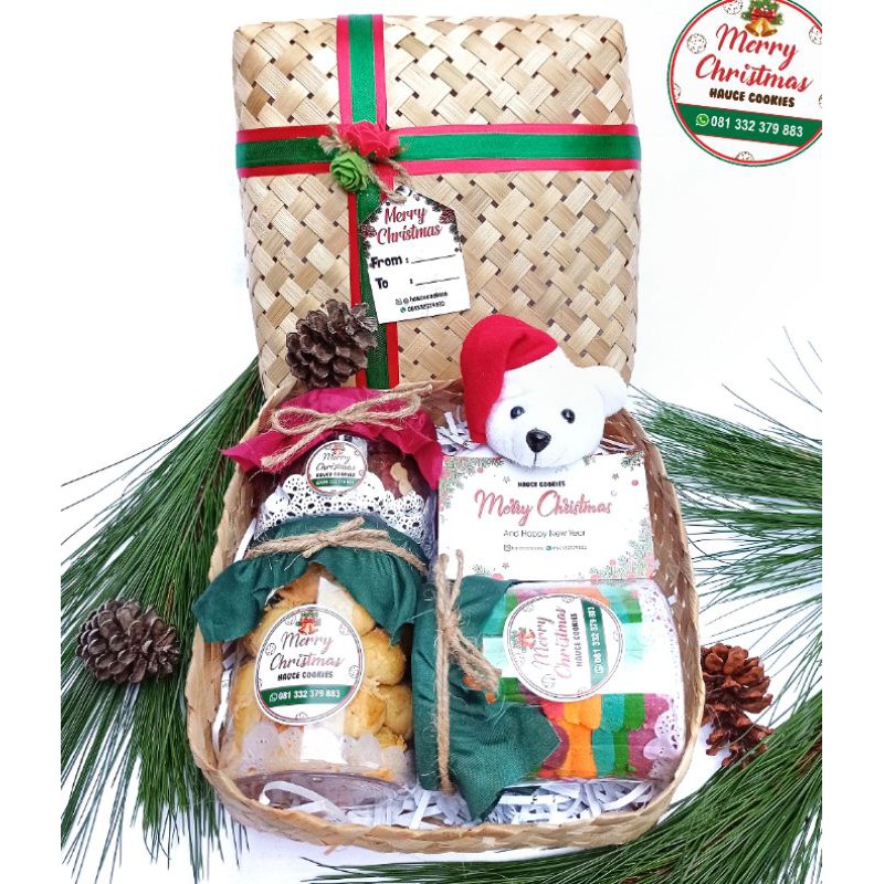 

Christmas hampers | souvenir natal | cookies natal murah