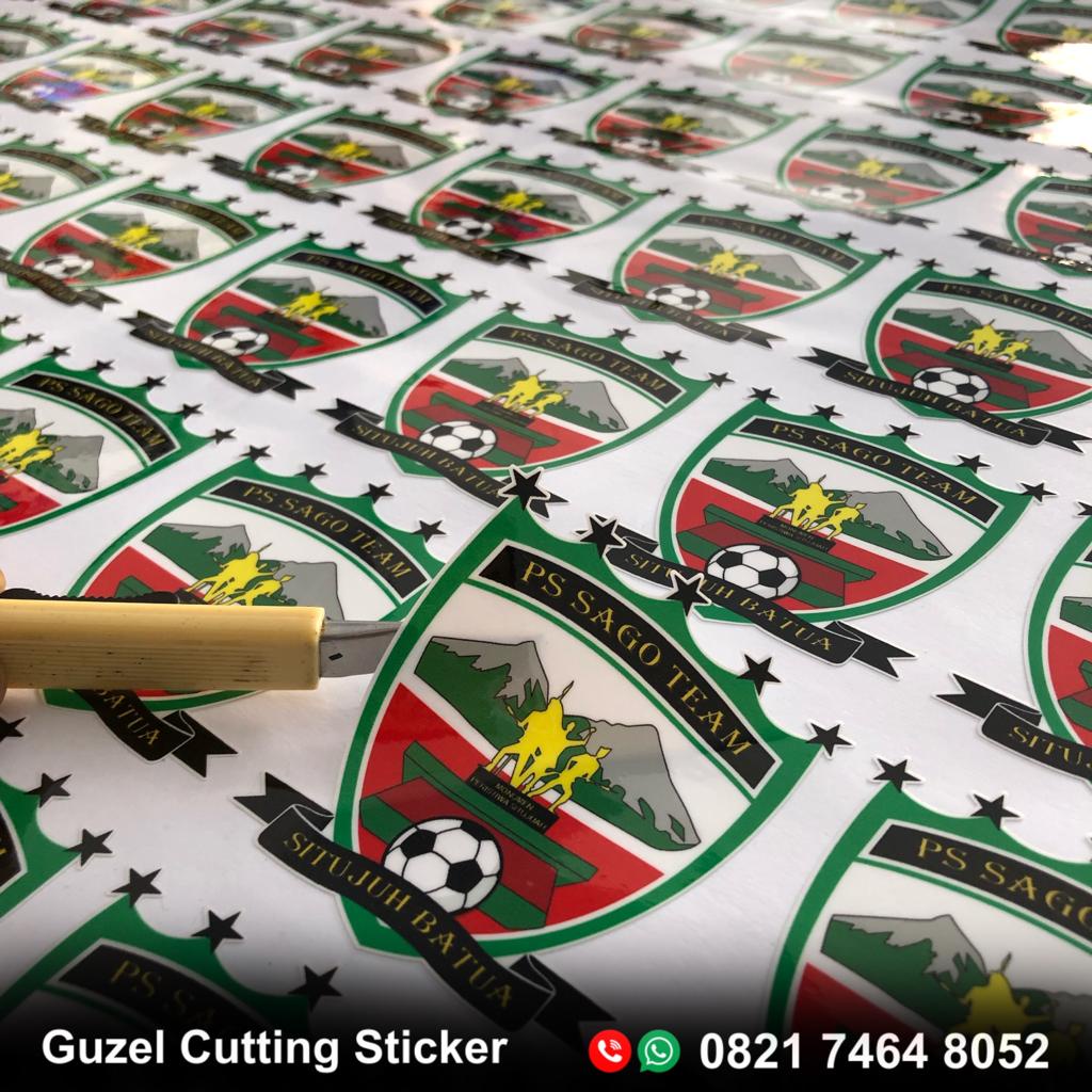 

stiker + laminating / laminasi
